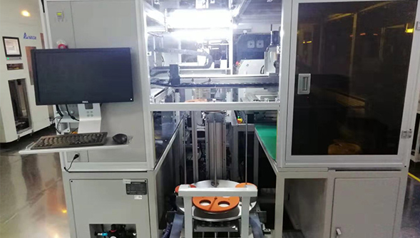 SMT電子料盤自動上下料貼標機